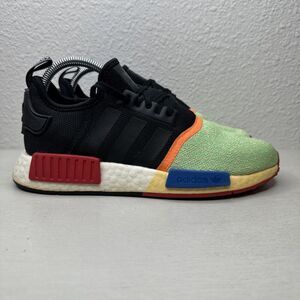 Adidas NMD_R1 Black Multicolor FW1076 Youth Size 6.5 OR Women’s Size 8 Shoes